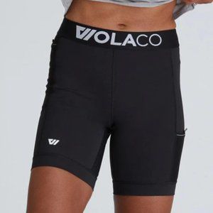 Wolaco North Moore Biker Short - 7 in - Black - Size Small